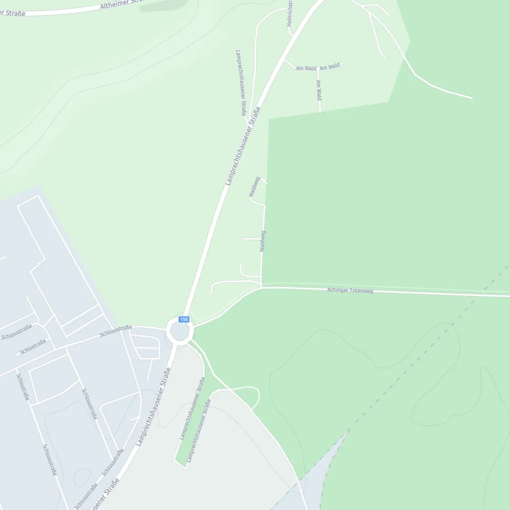 Rothner auf Landkarte