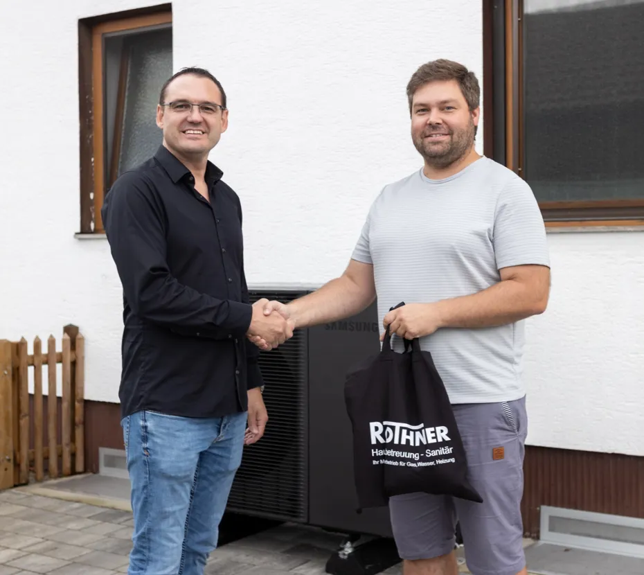 Rothner mit Kunde 1